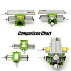 BG6330 мини точный фрезерный станок Рабочий стол XY 2 Cross Slide Многофункциональный сверлильный тиски Рабочий стол