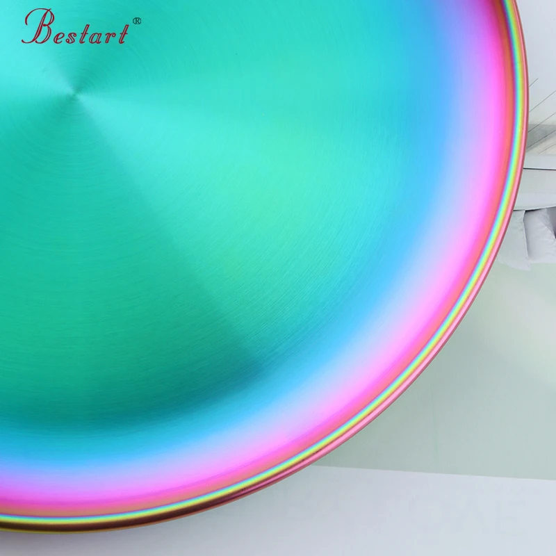 1 шт. тарелка для барбекю круглая из нержавеющей стали корейский аксессуар гриля