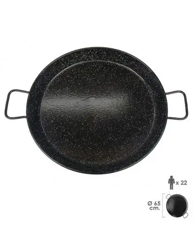 Gartop Paellera Valenciana эмалированные 22 человека/65 см|Сковороды| |