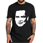 Футболка с принтом в виде запоминающего графического героя, европейский размер, 100% хлопок