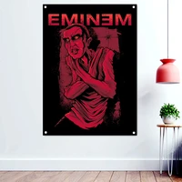 hip hop singer heavy metal artwork banners wall art scary bloody background flags death art tattoos rock band posters home decor