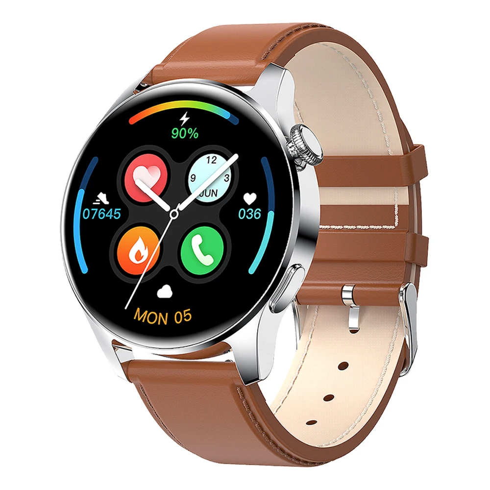 

Мужские Водонепроницаемые Смарт-часы с Bluetooth, функцией звонков, проигрывания музыки и обнаружения здоровья, спортивный трекер для Android и Ios, ...