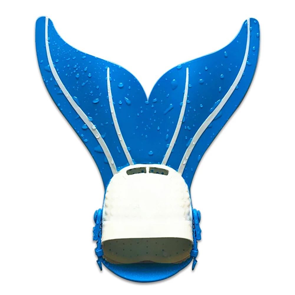 Детские плавники для плавания тренировочные ласты ног дайвинга хвост-моноласт |