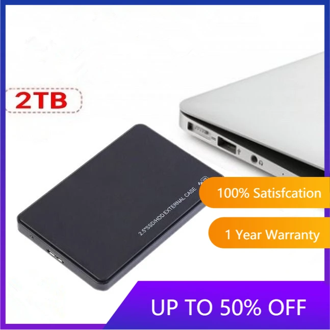 Внешний жесткий диск (HDD 1 ТБ/2 ТБ USB 3 0 2 5 &quotПортативный внешний для настольного