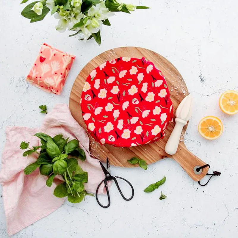 Биоразрушаемый для еды листы хранения экологически чистые 100% покрытый хлопком