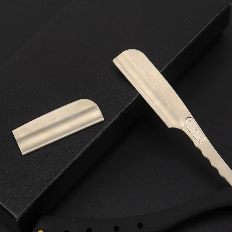 Профессиональные парикмахерские бритвы с прямым вырезом горловины сменные