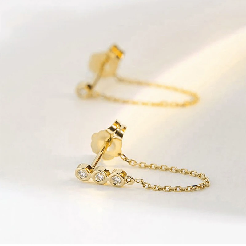 Модные женские серьги Laramoi круглые цепи свадебный подарок рождественский