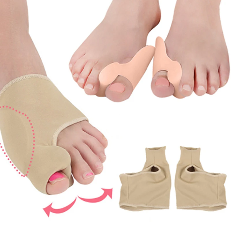 

Silicone Toe Spreader Separator Bunion Orthosis Hallux Valgus Corrector Thumb Finger Correction Straightener Foot Care Tool