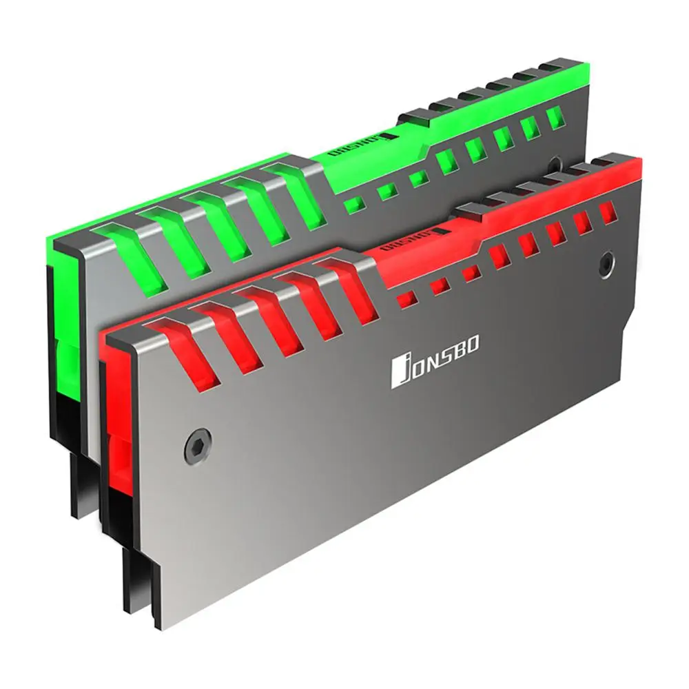 Jonsbo NC-2 2 шт. RGB цветные охлаждающие жилеты с памятью 256 цветов автоматическое