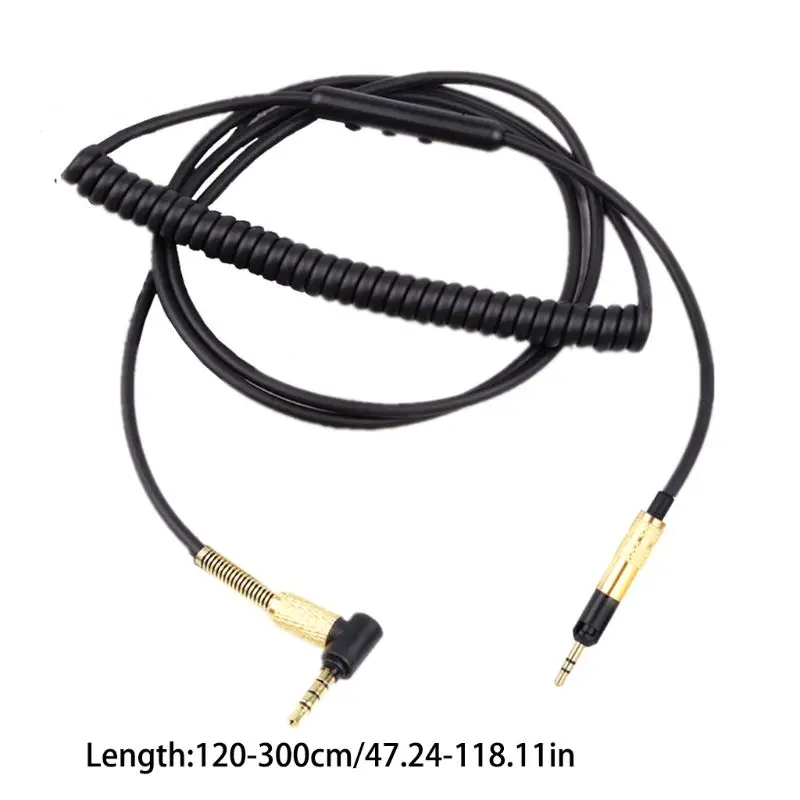 

spring Cable For -Sennheiser -HD598 -HD558 -HD518 3.5mm Headphone