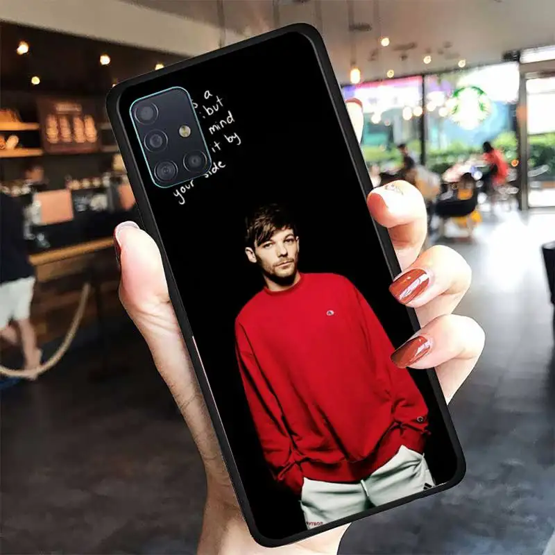 

1D Louis Tomlinson Phone Case For Samsung A6 A7 A8 A10 A11 A20 A21 A30 A31 A40 A50 A70 A80 A91 Plus S E Cover