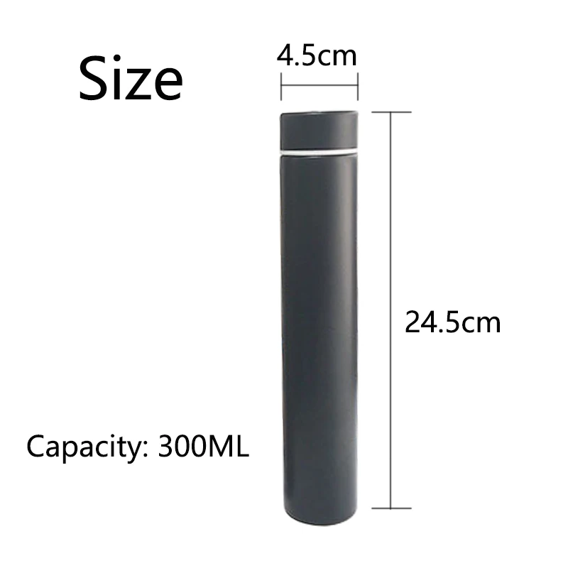 Новое поступление 300 мл тонкие изолированные термосы термос кофейная кружка из