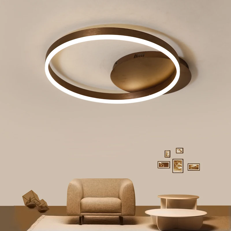 

Modern Kids room led ceiling lights for bedroom with remote control lamparas de techo dimming lamp coffee lights