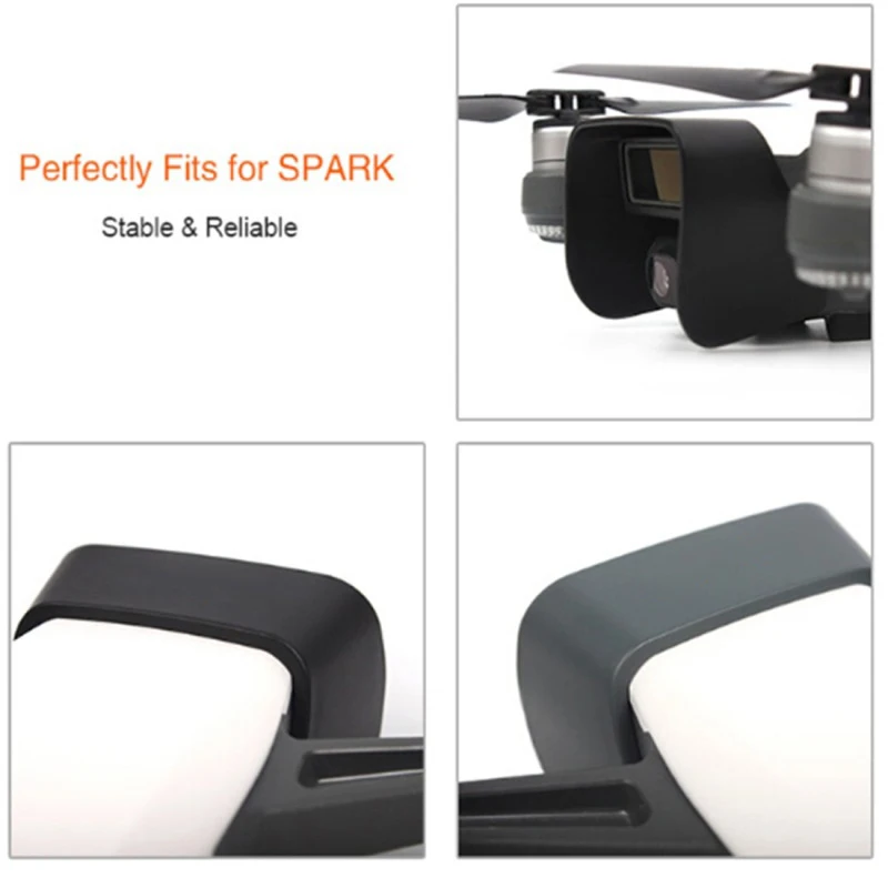 Легкие аксессуары для дрона DJI Spark Антибликовая Защитная крышка камеры с