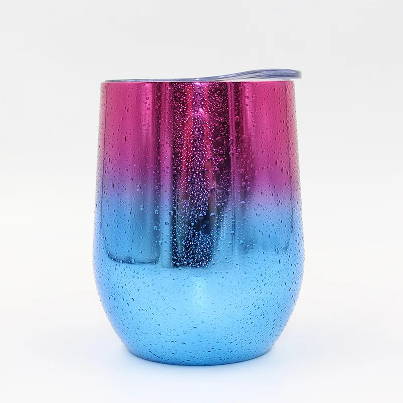 Чашки для вина вакуумные u-образные чашки в виде раковины 12 унций чашка из