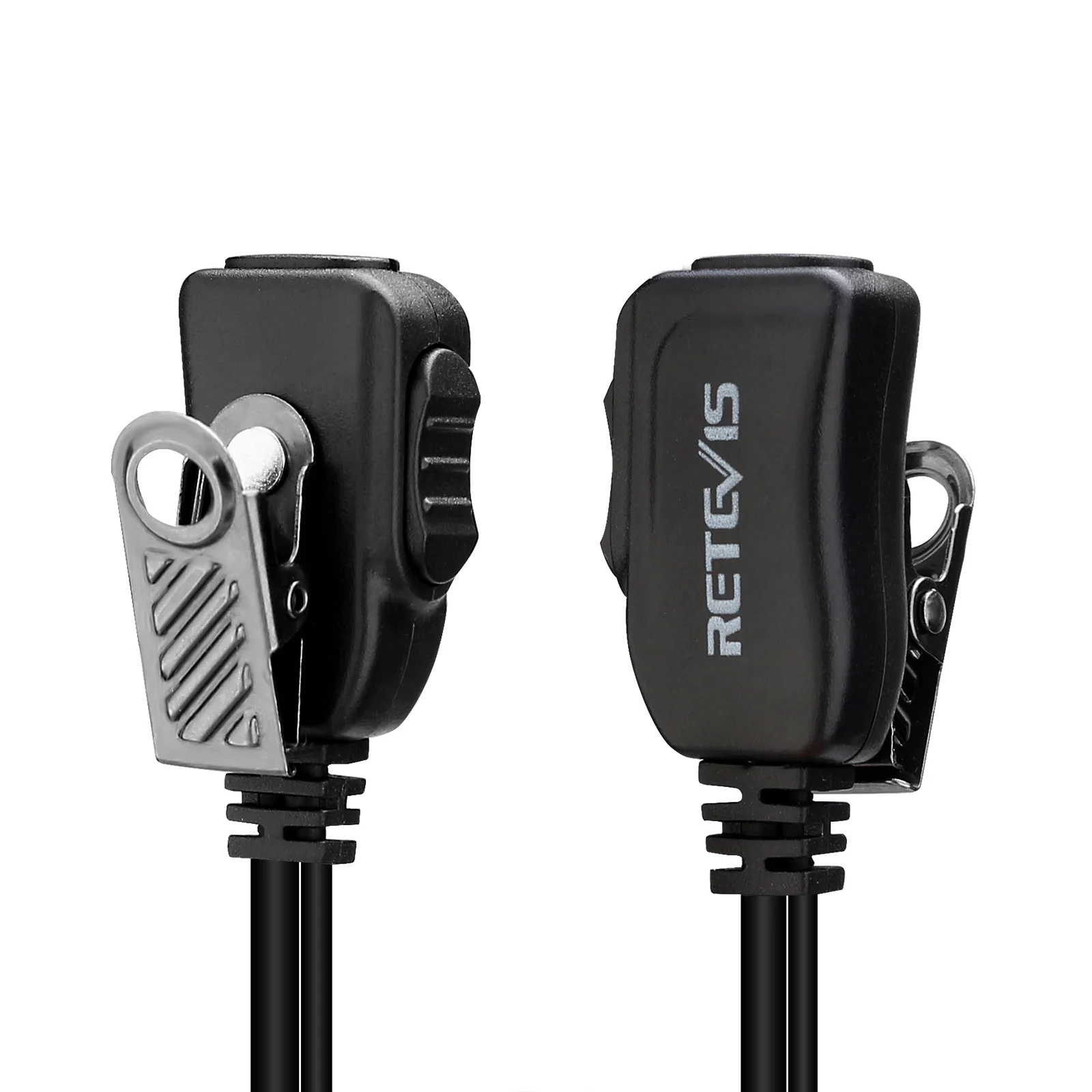 Retevis EEK012 Adjustable D-shape Walkie Talkie Headset with PTT and Mic for Kenwood Baofeng UV5R UV82 BF888s Retevis H777 RT5R