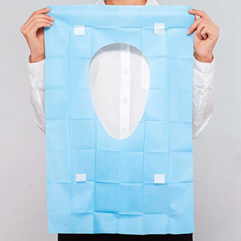 10 шт. портативное одноразовое покрытие на сиденье унитаза туалет коврик 100%