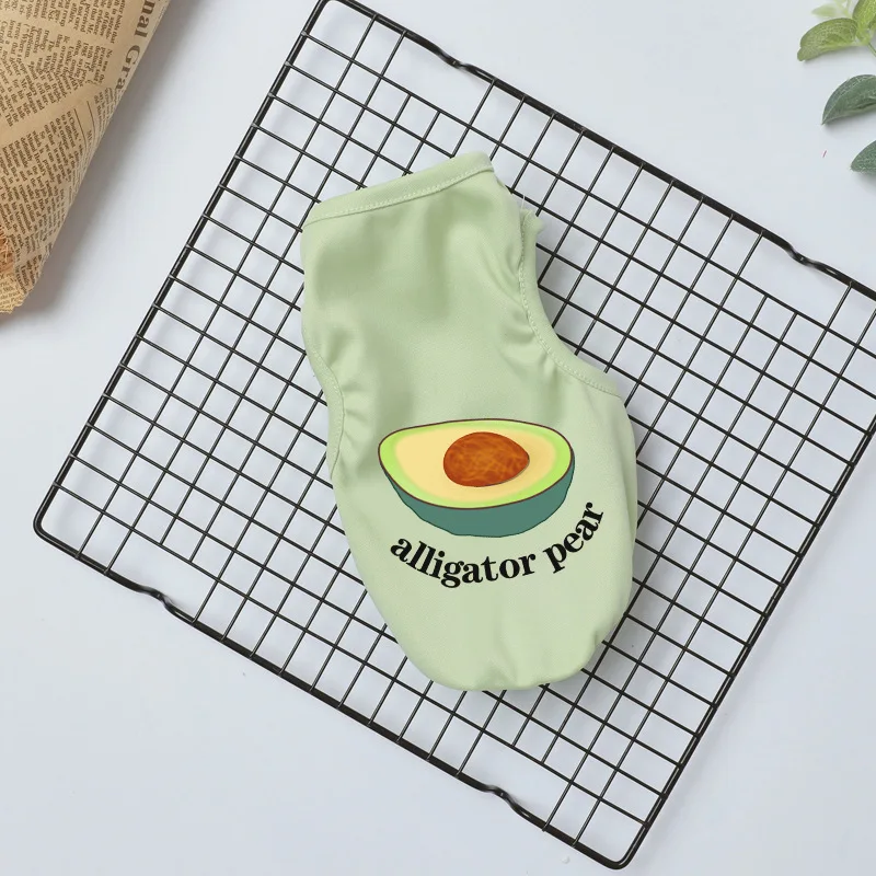 Летняя жилетка для собак рубашка одежда жилет домашних животных кошек хлопковая