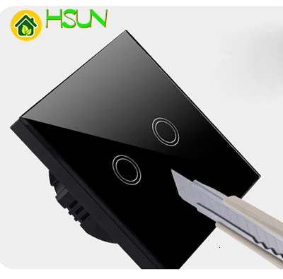 Настенный сенсорный выключатель 86 типов 2 банды умный пульт дистанционного