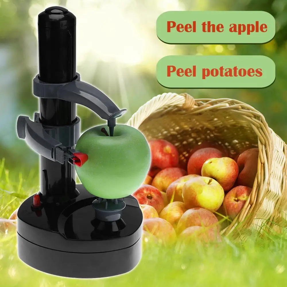 Нержавеющая сталь Электрический автоматический нож для удаления кожуры Фруктов