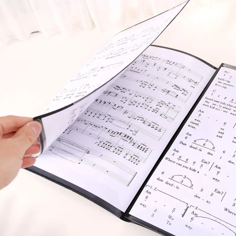 

Sheet Document Folder Expanded Size A4 Piano Score Music Accessories Organizer