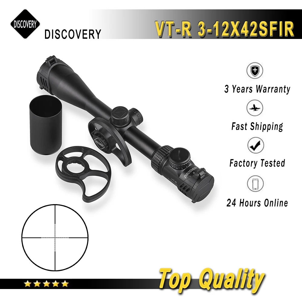 Открытие оптика VT R 3 12X42SFIR тактический прицел вторая фокальная плоскость