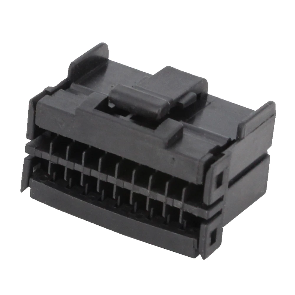 20-контактный зажим черный женский автомобильный разъем с клеммой 174047-2 Φ 20 P |