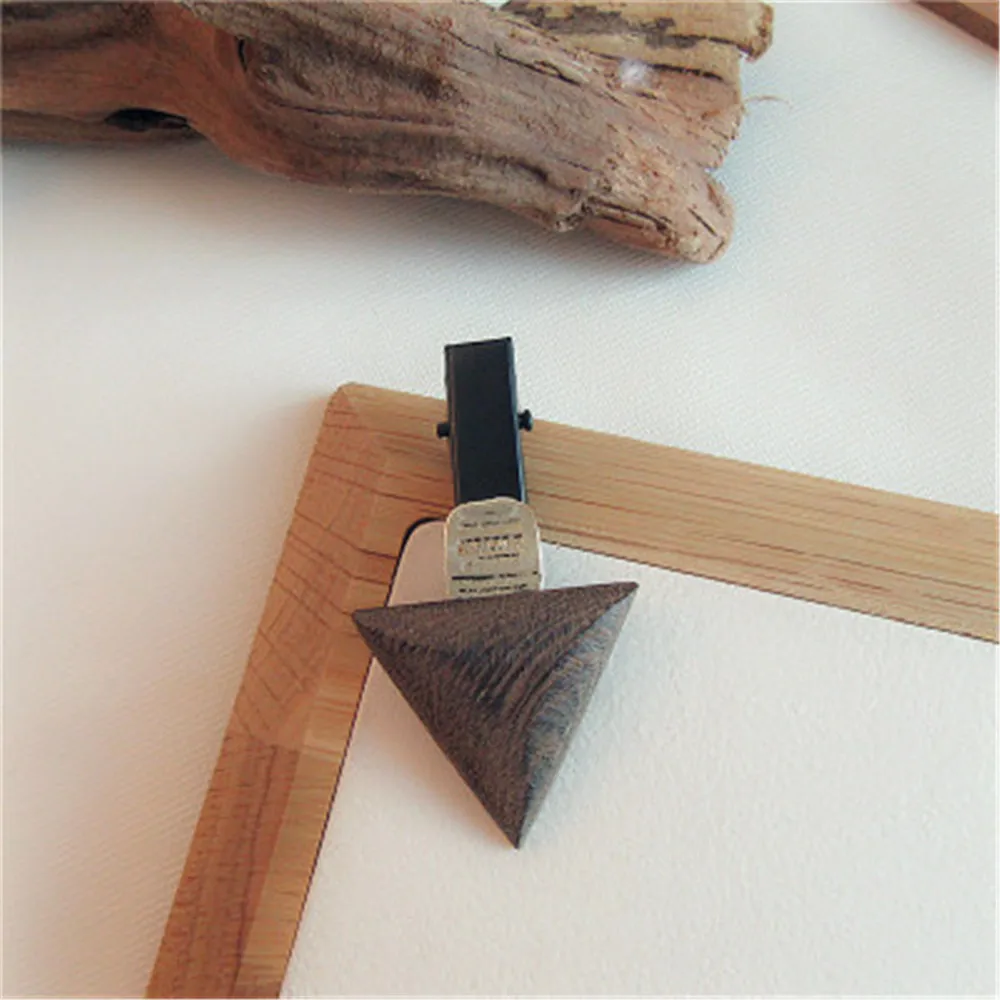 1 шт. ретро геометрический треугольный Круг алмазный Форма заколки для волос 2