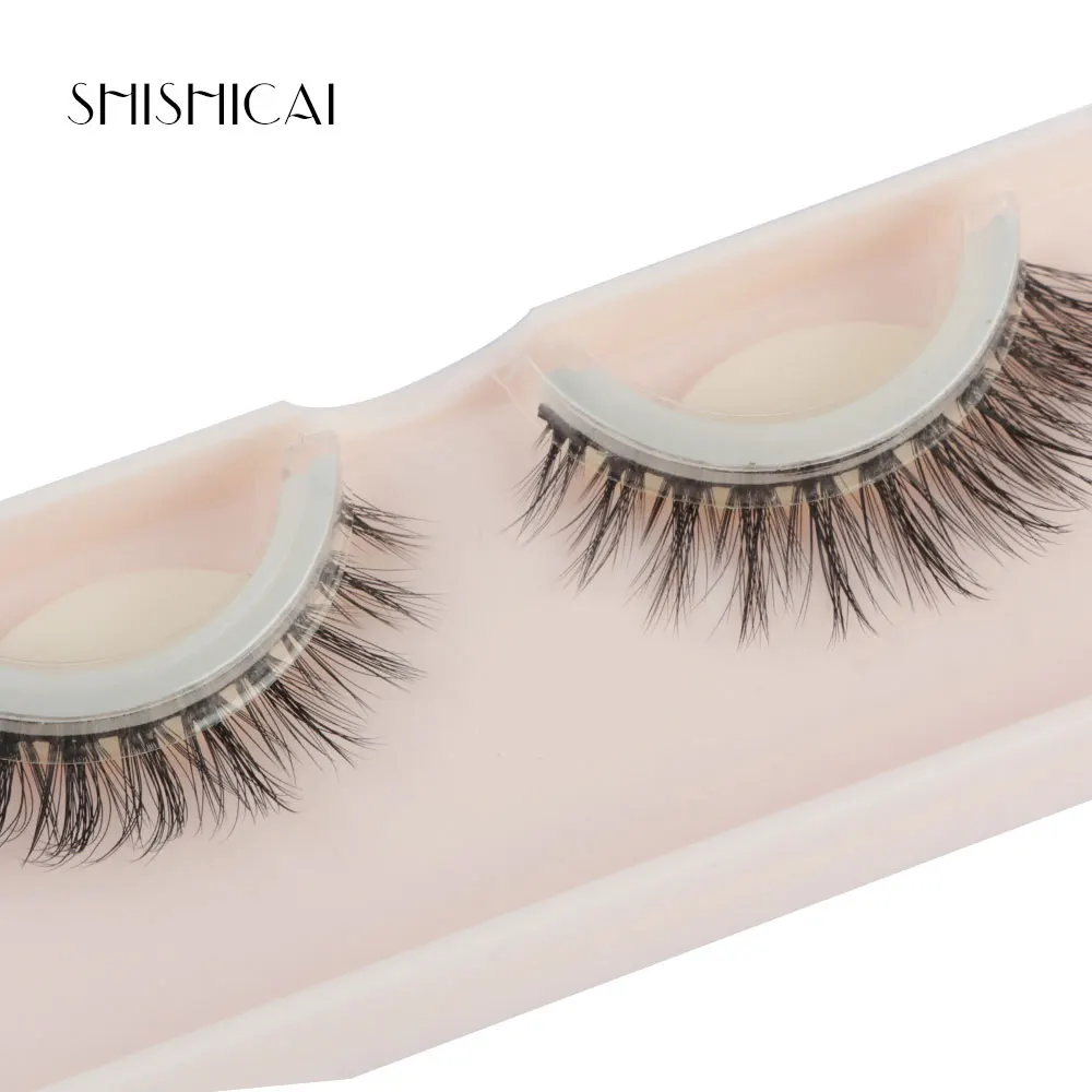 SHISHICAI норковые 3d ресницы для наращивания многоразовые самоклеящиеся глаз
