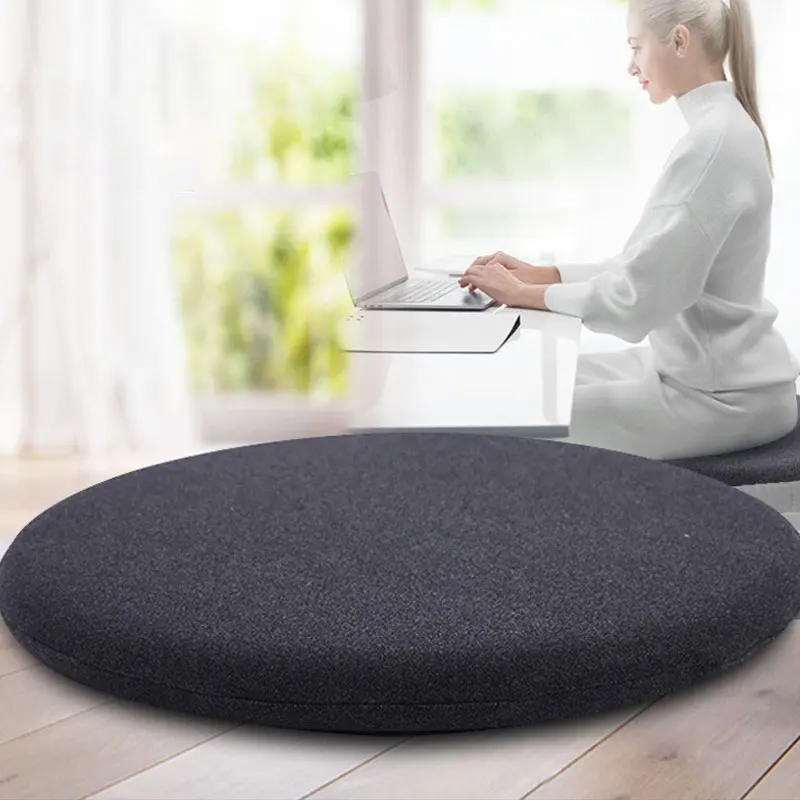 

Round Chair Cushion Stool Seat Elastic Memory Foam Soft Comfortable Home Office Chair Decoration