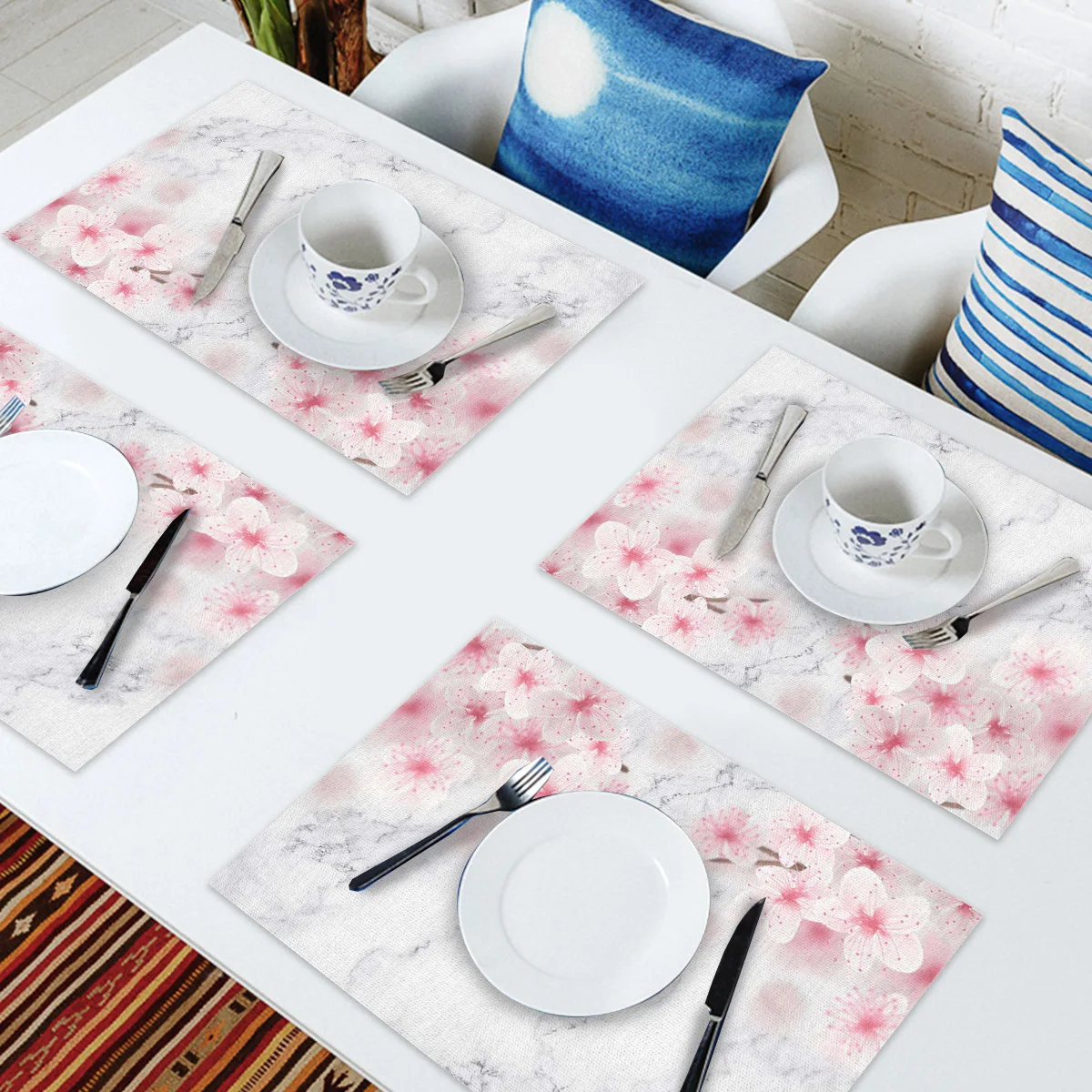 Набор кухонных подставок под мрамор 4/6 шт. | Дом и сад