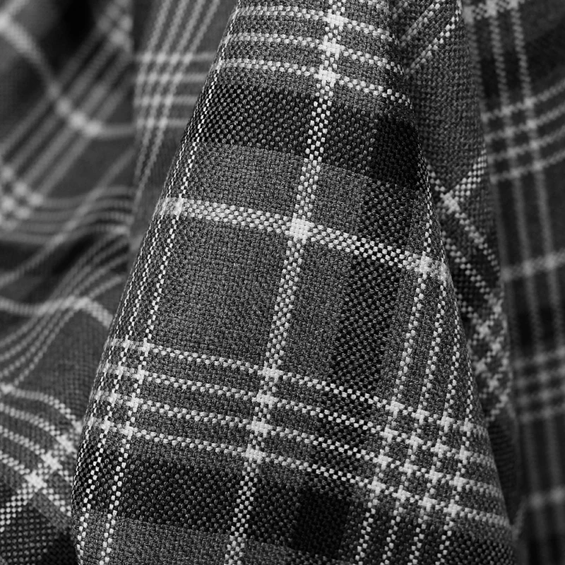 Осенняя Женская камвольная шерстяная ткань белая васберри в японском и сером