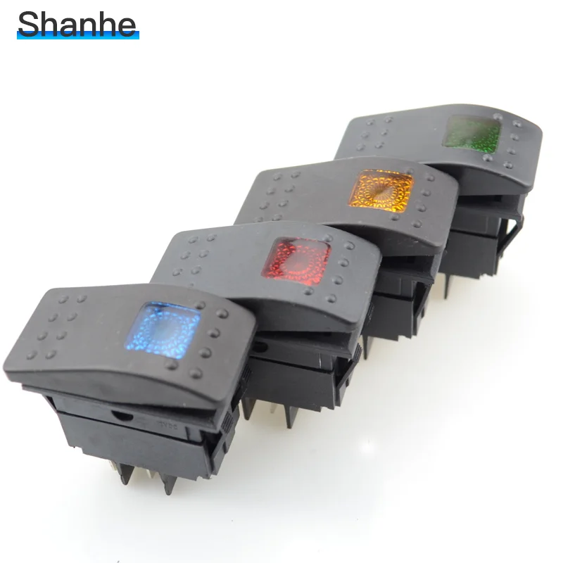12V 220v Водонепроницаемый бар кулисный переключатель светодиодный светильник