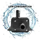 Высокопроизводительный Бесщеточный Водяной насос 12 В постоянного тока 4,2 Вт с миниатюрным расходом, охлаждающий центральный процессор, водонепроницаемый Бесщеточный насос лч