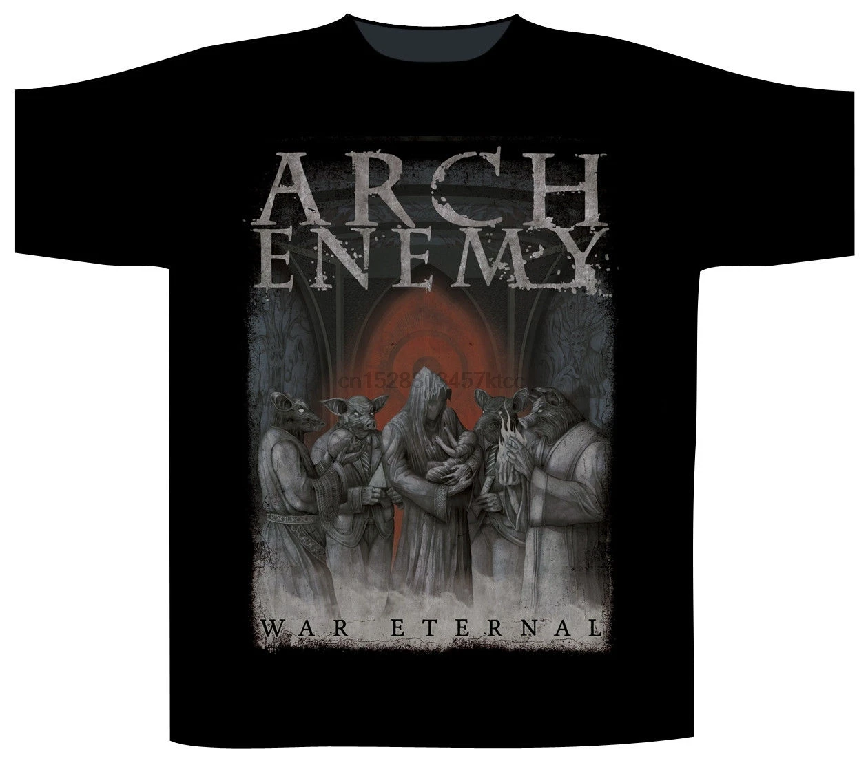 Футболка с надписью АРКА врага войны оригинальная забавная футболка из 100% хлопка