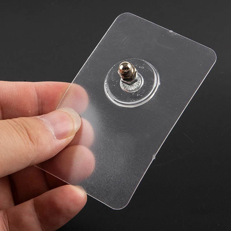 

10pcs Strong Adhesive Punch-Free Non-Marking Screw Stickers Wall Picture Hook Invisible Traceless Hardwall