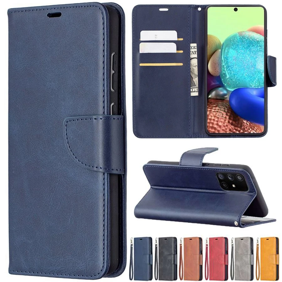Чехол книжка из овечьей кожи для Samsung S21 S20 S10 E S9 S8 Plus Note 20 10 9 8 Galaxy J3 J5 J7 2017 J4 J6