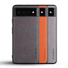 Высококачественный роскошный текстильный кожаный чехол для Google Pixel 6 Pro 5 4A 5G Coque, мягкий ТПУ Жесткий чехол для телефона Pixel 4 XL, чехол