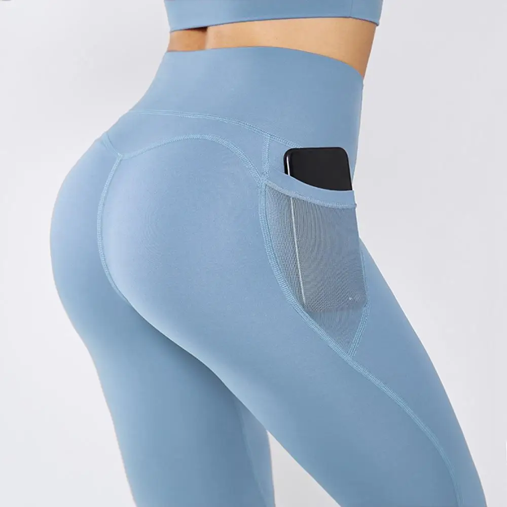 

Women's Sports Pants High Waist Leggings Tights Push Up Leggings Pants Women Breathable Quick Dry Running Workout Gym Yoga Pants