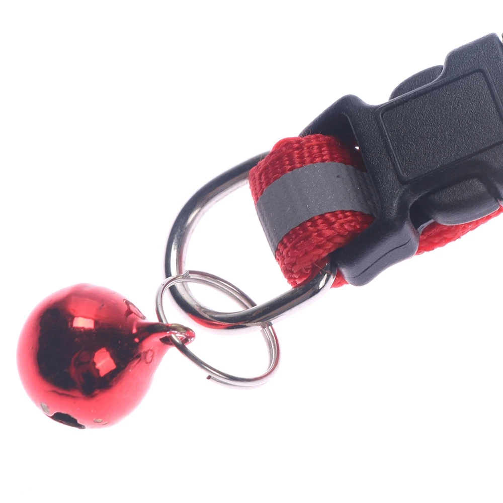 Нейлоновый Светоотражающий ошейник для домашних животных регулируемый с