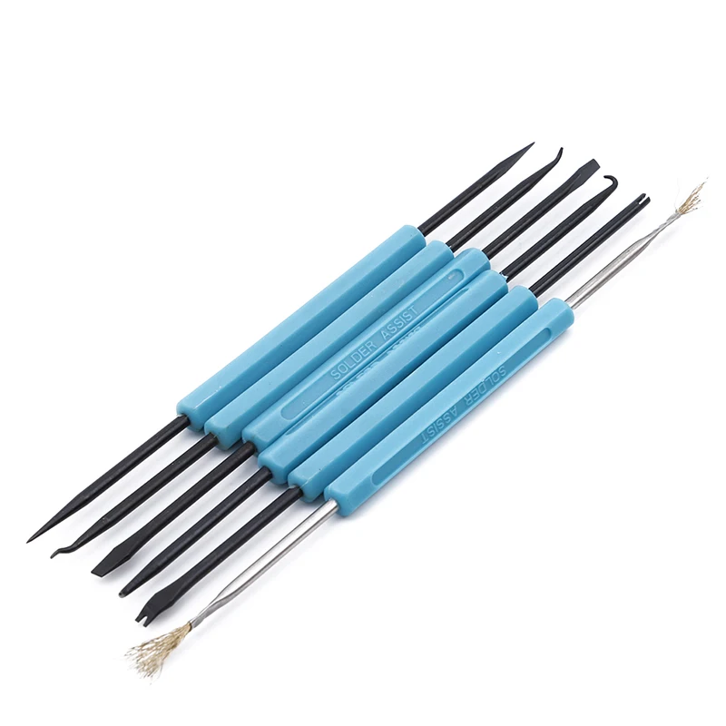 Soldering Solder Iron Hot Air Gun Welding Assist Disassemble Tool For BGA Electronic Components Repair 6pcs/set | Инструменты