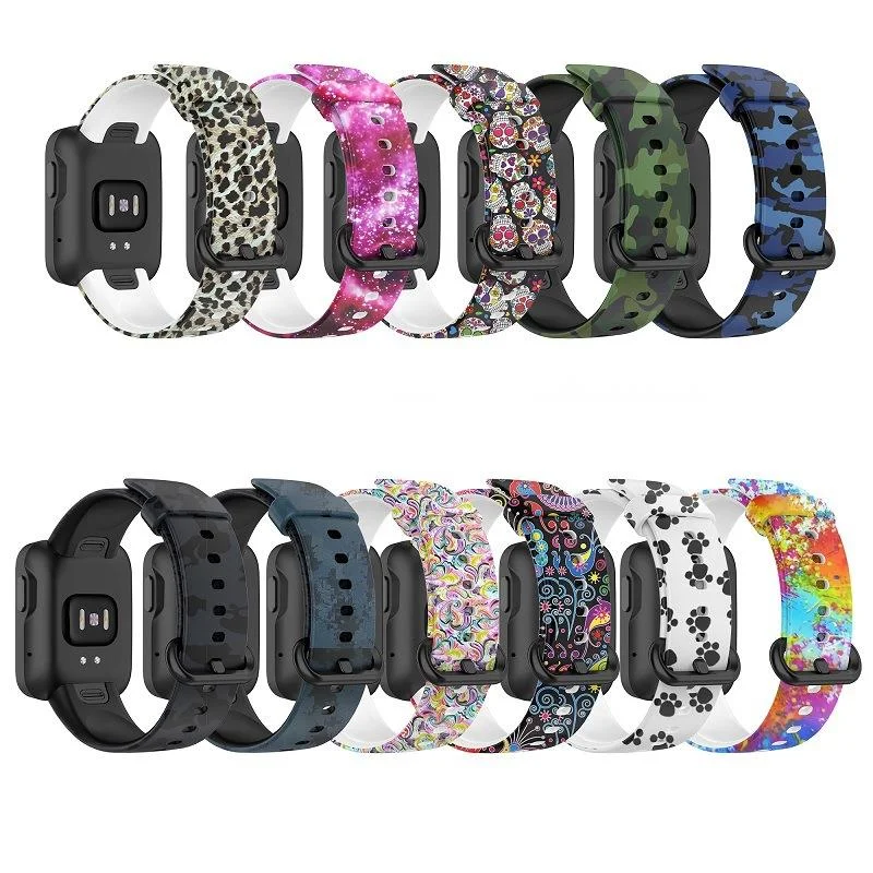 

Водонепроницаемый высококачественный Женский браслет для Xiaomi Mi Watch Lite/Redmi Watch, спортивные часы, сменные ремешки для часов, силиконовый ремеш...