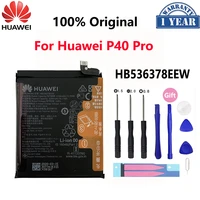 100 original hua wei replacement phone battery hb536378eew 4200mah for huawei p40 pro els an00 batteries batteria