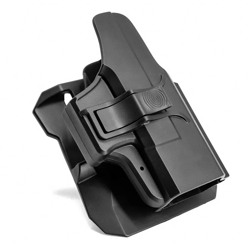 

TEGE Hot Selling Polymer OWB Tactical Gear Glock 26 27 33 Gen 1-5 Gun Holster Matched Paddle Attachment 360 Degree Auto-Adjusts