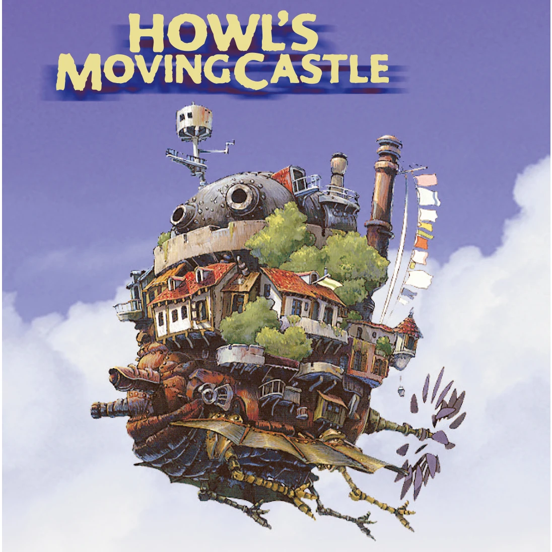 35 см английская аниме бумажная форма Hayao Miyazaki Бумажная модель Hal Moving Castle Летающая