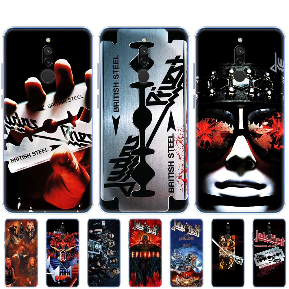 

Case For redmi 8a 8 Case redmi note 8 9 PRO 8T 9S Case For xiaomi mi NOTE 10 PRO 9 lite POCO F2 Pro judas priest steel Rob