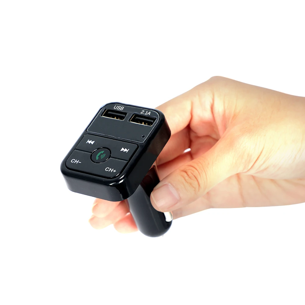 Handsfree комплект беспроводной связи bluetooth для автомобиля fm-передатчик TF карта ЖК-дисплей MP3 плеер двойной USB 2.1A автомобильное зарядное устройство для телефона Z2