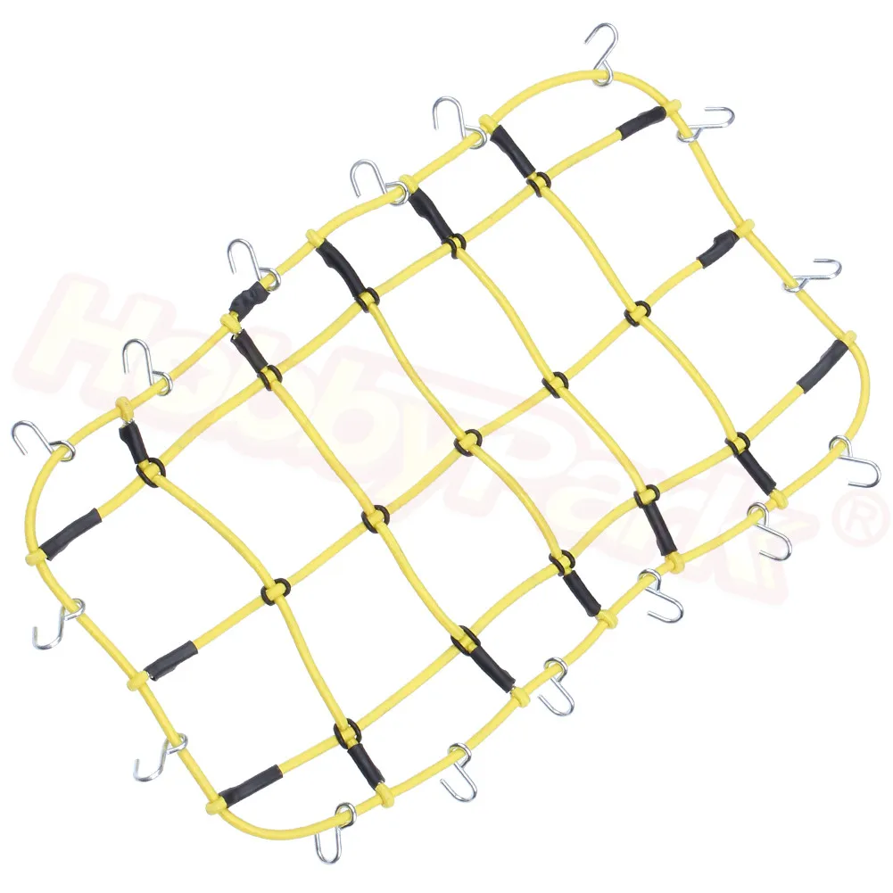 1/10 RC Elastic Luggage Net with Hook for 1:10 Crawler Traxxas Trx-4 Trx4 Axial SCX10 90046 Tamiya CC01 RC4WD D90 Redcat Gen7 | Игрушки и