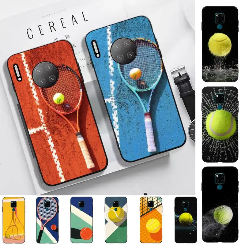 

Tennis Print Phone Case for Huawei Mate 20 10 9 40 30 lite pro X Nova 2 3i 7se