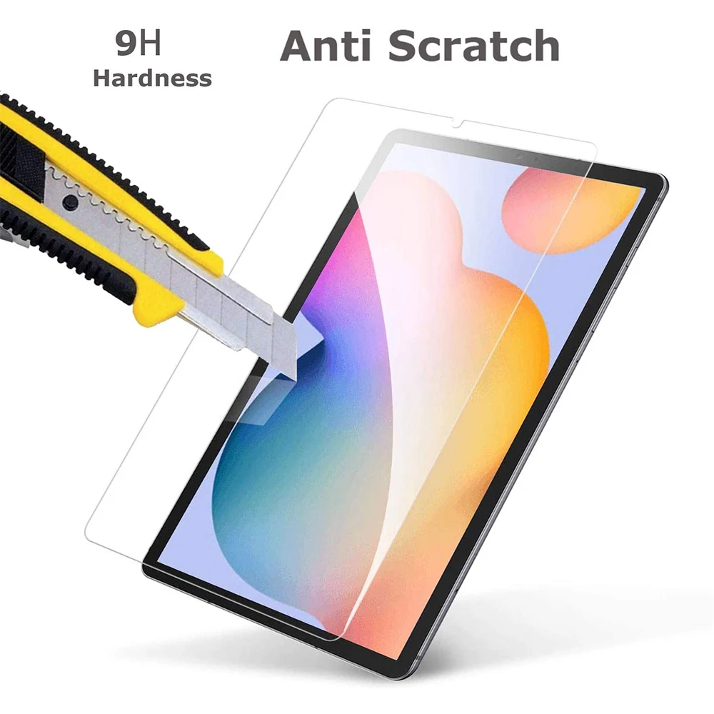(2 упаковки) Закаленное стекло для Samsung Galaxy Tab S6 Lite 10 4 дюйма зеркальная/P615